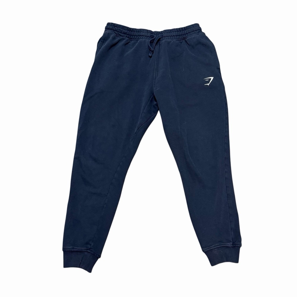 Gymshark Crest Joggers Navy Blue Men's Size‎ M